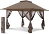 726084703025 Eagle Peak Gazebo Tent Instant With Mosquito Netting