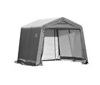 72873.0 Shelterlogic Grey Steel And 677599728730