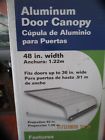 728806484212 Nuimage Awnings Series Aluminum Door Canopy With Support