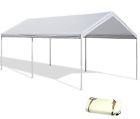 731698575012 Voyager Tools White Canopy Replacement Cover Top Roof
