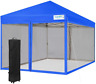 7445003649680 Quictent Ez Pop Up Canopy Tent With Netting