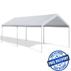 74ru6tv22b General Caravan Canopy Domain Carport White Garage Tent Car Port