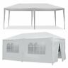 754536120540 Boylymia White Waterproof Gazebo Canopy Tent With