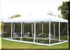 760527 Outsunny Carport Gazebo Canopy Shelter Party Tent Mesh 986538760527