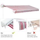 763891879536 Triple Homes Outdoor Patio Manual Retractable Awning Deck