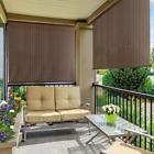 799870454180 Coolaroo Exterior Roller Shade Alderwood