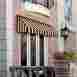 Cf43-8bt 8-feet Awntech San Francisco Window Entry Awning Burgundy Tan 731478713351