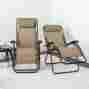 80009000152 Caravan Canopy Zero Gravity Chair Recliner Oversized Infinity Beige Pack Of 2 617529502115