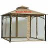 816471018198 Westcharm Replacement Mosquito Netting Screen Walls For Gazebo