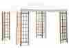 840-021cw Outsunny 10 X Outdoor Patio Canopy Pavilion Gazebo Beige 799932995033