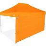 852443008378 Impact Canopy Tent Wall Sidewall Only Orange