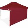 852443008385 Impact Canopy Tent Wall Sidewall Only Burgundy