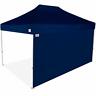 852443008460 Impact Canopy Tent Wall Sidewall Only Navy Blue
