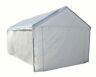 85524 Carport Canopy Caravan Enclosure Dual Zippers Domain Sidewall 689215385524