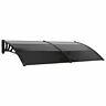 X39.4 8718475728184 Undisclosed Door Canopy Black Plastic
