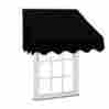 8x2ft Wndow8x2black Unassigned Aleko Window Awning Door Canopy Decorator Sun Rain Shade Shelter Black 013964831443