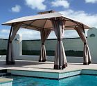 98254 Metal Frame Gazebo Back Patio Outdoors Canopy Cover 826648298254