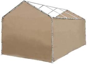 Abba Patio Replacement Side Wall Cover For 12 X 20 Ft Carport Shelter Garage