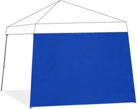 Abccanopy 313052683610 Slant Leg Canopy Sunwall 1 Pack Sidewall Only Blue