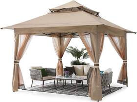 9usvc0224a22tp01kkc7 Abccanopy 13x13 Pop-up Gazebo Tent With Mosquito Netting Outdoor Canopy