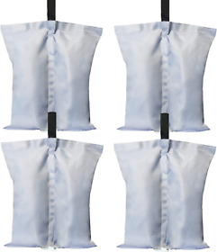 Abccanopy Canopy Weights 150 Lbs Tent Sand Bags 4pcs-pack Gray