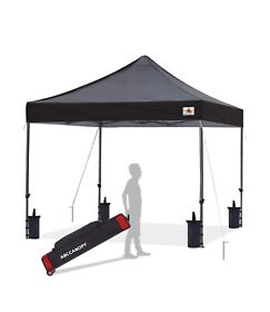 754687 Abccanopy Patio Cover Pop Up Canopy Tent 8x8 Commercial-series Garage Bin