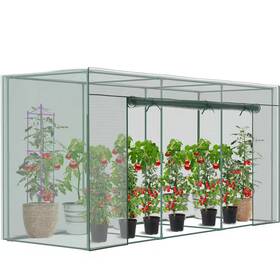 Aboron 445031949998 12 Ft. X 4 6 Crop Cage For Garden Plant Protection Net Tent With