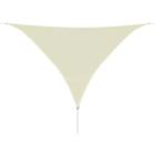 Abs4023412961041bz Sunshade Sail Hdpe Triangular Cream