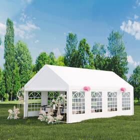 Acekool 198290018901 13 X 26 Ft Outdoor Party Tent Canopy Wedding Patio Camping Gazebo Shelter Pav
