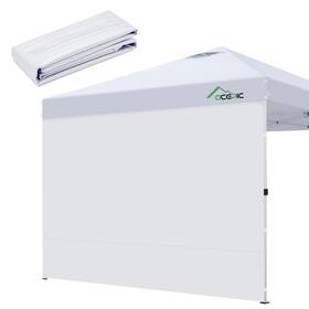 Acp01w Acepic Instant Canopy Tent Sidewalls For 10x10 Ft Pop Up 210d Polyest