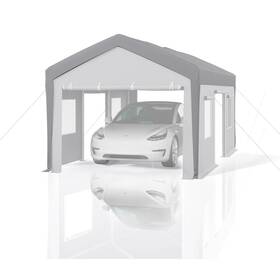Cj0dsoe89dnmf7lqzjwi5gjmsqued Activetrail 13x20 Ft Heavy Duty Carport Replacement Canopy Cover Waterproof Outdoor Gara