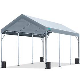 018sgy Advance Outdoor 12x20 Ft Heavy Duty Carport Potable Car Canopy Garage Party Tent Boat Shelter
