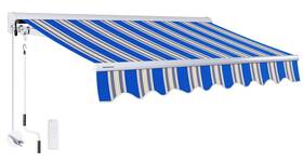 Advaning 814841020482 10ftx8ft Motorized Patio Retractable Awning Luxury Series Premium Quality