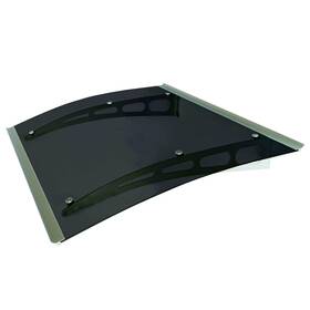 Advaning 814841021373 Pa Series Premium Quality Gray Polycarbonate Doorwindow Awning Ideal Rain Snow U