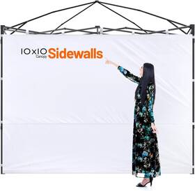Aev-sd-a01 Aevne Instant Canopy Tent Sidewall For 10x10 Frame 1 Pack White