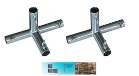 802328 Ahc Roof Canopy Connector 3/4ftft D 10ftft L Galvanized Carbon Steel 2-pack