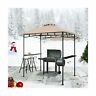 Ahgus-cm-g85-bg Charmeleon Double Tiered Grill Gazebo Outdoor Bbq Patio Canopy Tent