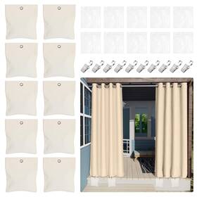 Z-374 Ahzemepinyo 10 Pack Outdoor Curtain Weights Sandbag Weighted Bags Patio W
