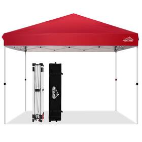Tent10x10 Aigocano 772168881943 Pop Up Canopy Instant Outdoor For Parties With Wheeled Bagred