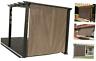 Al-sp0806-mb2s Alion Home Sun Shade Privacy Panel With Grommets On Sides