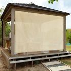 Al-sp0810-bb4s Alion Home Sun Panel Patio Awning Windows Pergola Beige
