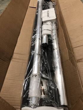 Aleko 703980254172 13 X 10 Ft. Black Frame Retractable Home Patio Canopy Awning