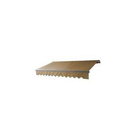 Aleko 703980254929 13 X 10 Ft. Motorized Black Frame Retractable Home Patio Canopy Awning San