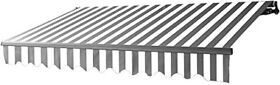 Aleko Automatic Retractable Patio Awning 16foot With X 10foot L Motorized Crank Deck