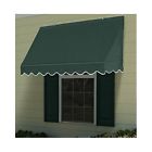 Aleko Awning For Window Door Canopy Sun Rain Shade Shelter Green Cover Garden 707897470793