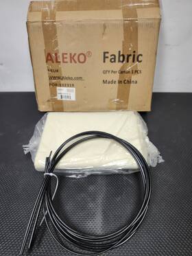 Fab6x5ivory Aleko Fabric Replacement For 6.5x5 Ft Retractable Awning Ivory Color New