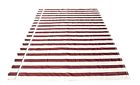 Aleko Fabric For Retractable Awning Red And White 12 X 10 013964716573