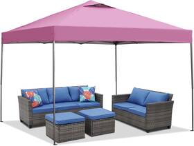 Am 445008147112 10ftx10ft Pop Up Canopy Tent Outdoor Patio Commercial Instant G