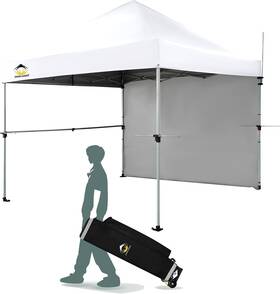 Am 744759766144 10x10 Pop Up Canopy Tent With Commercial Kit Instant Outdoor Shelter Heavy Duty