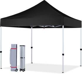 B097xhhfww Am Canopy Tent For Outdoor Heavy Duty Commercial Instant Sun Shelter With Wheeled C